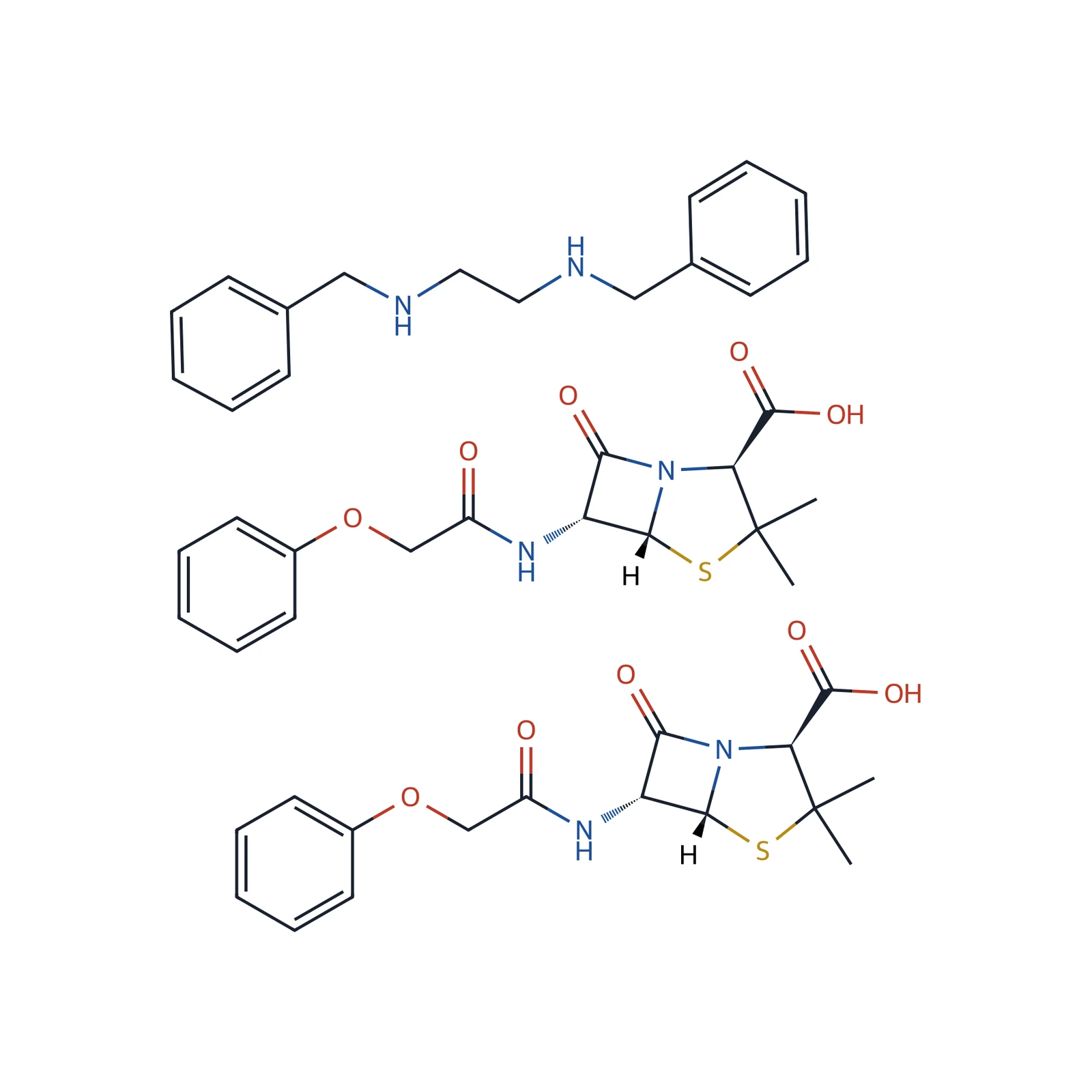 Benzathine phenoxymethylpenicillin for system suitability CRS, 20 mg