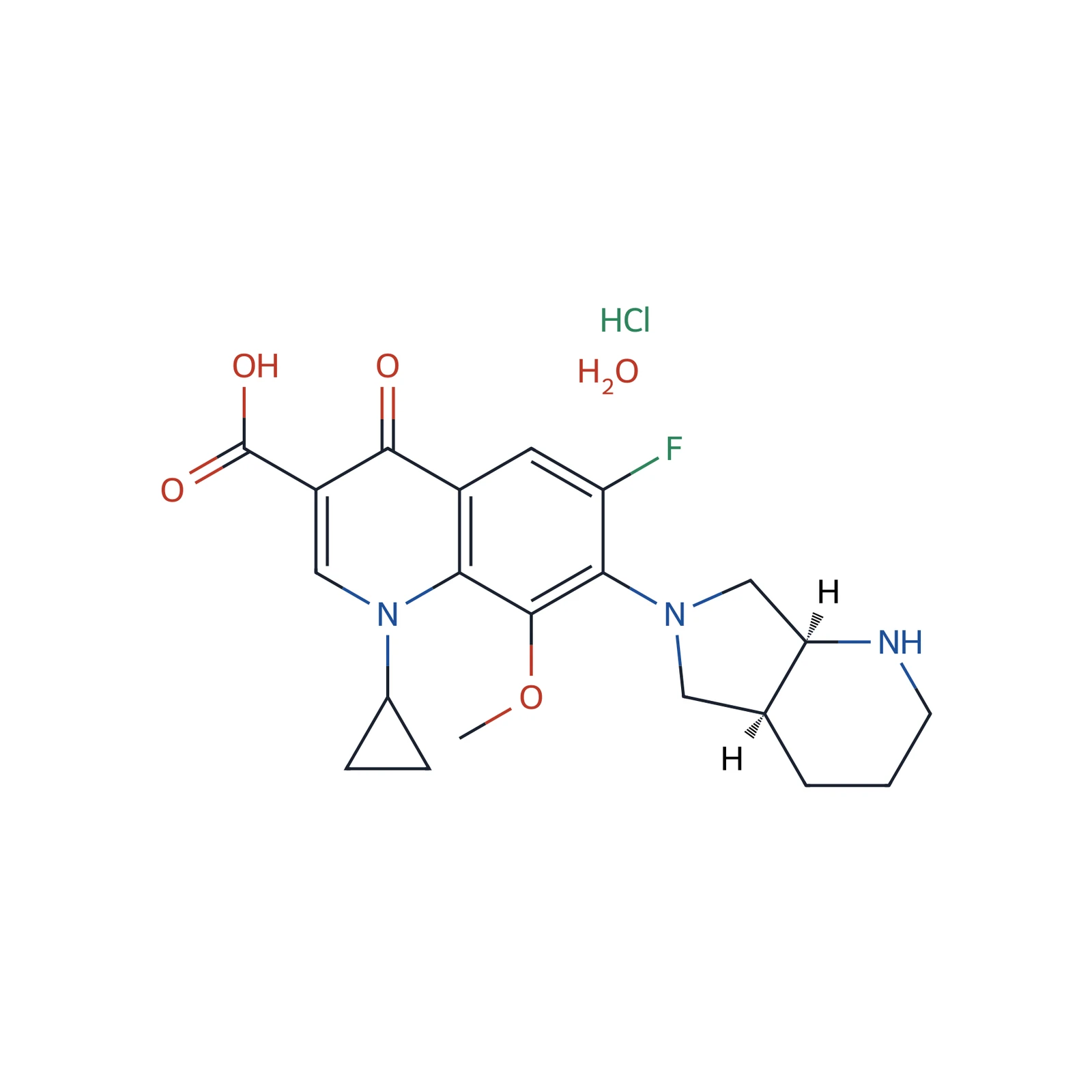 Moxifloxacin for peak identification B CRS, 10 mg