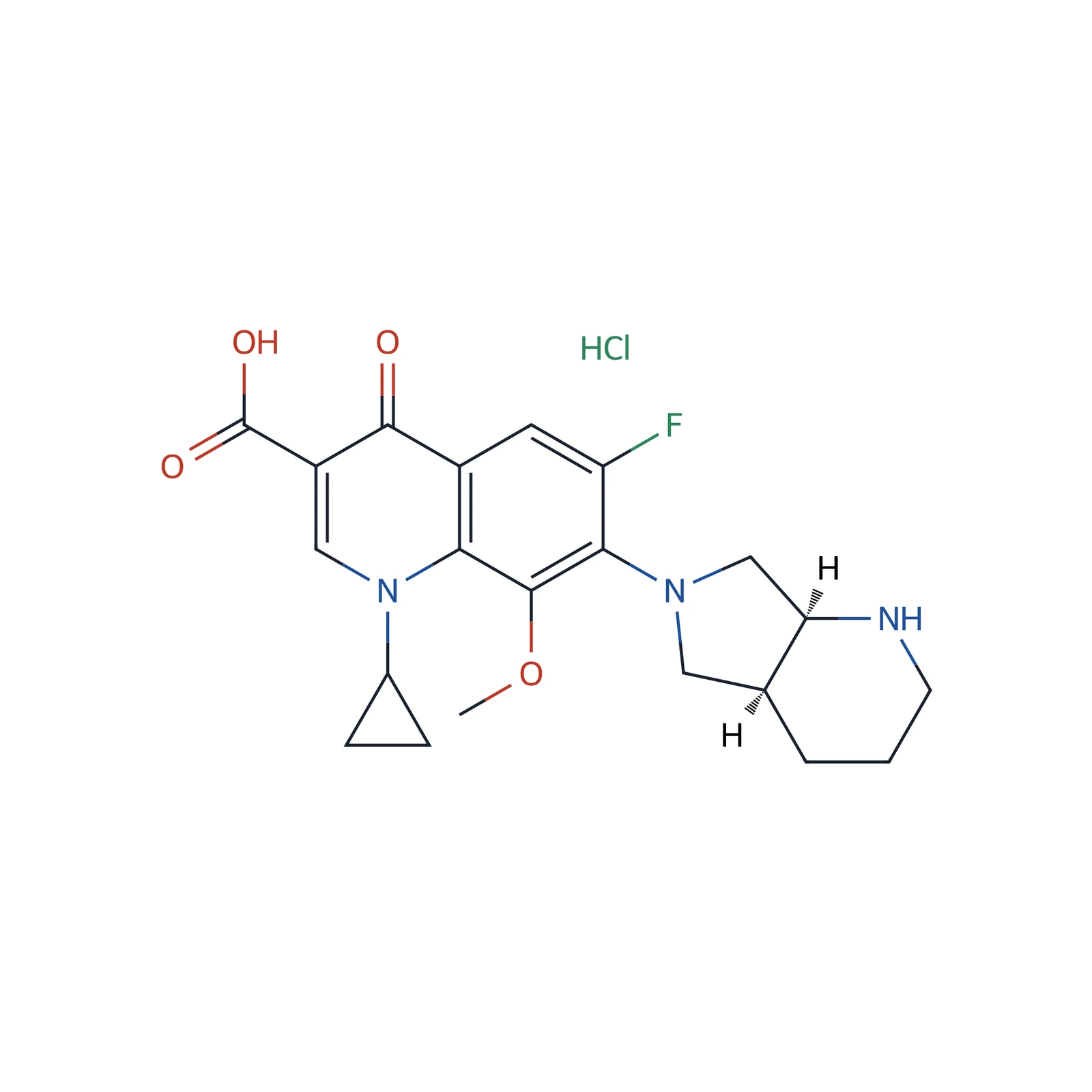 Moxifloxacin for peak identification A CRS, 10 mg