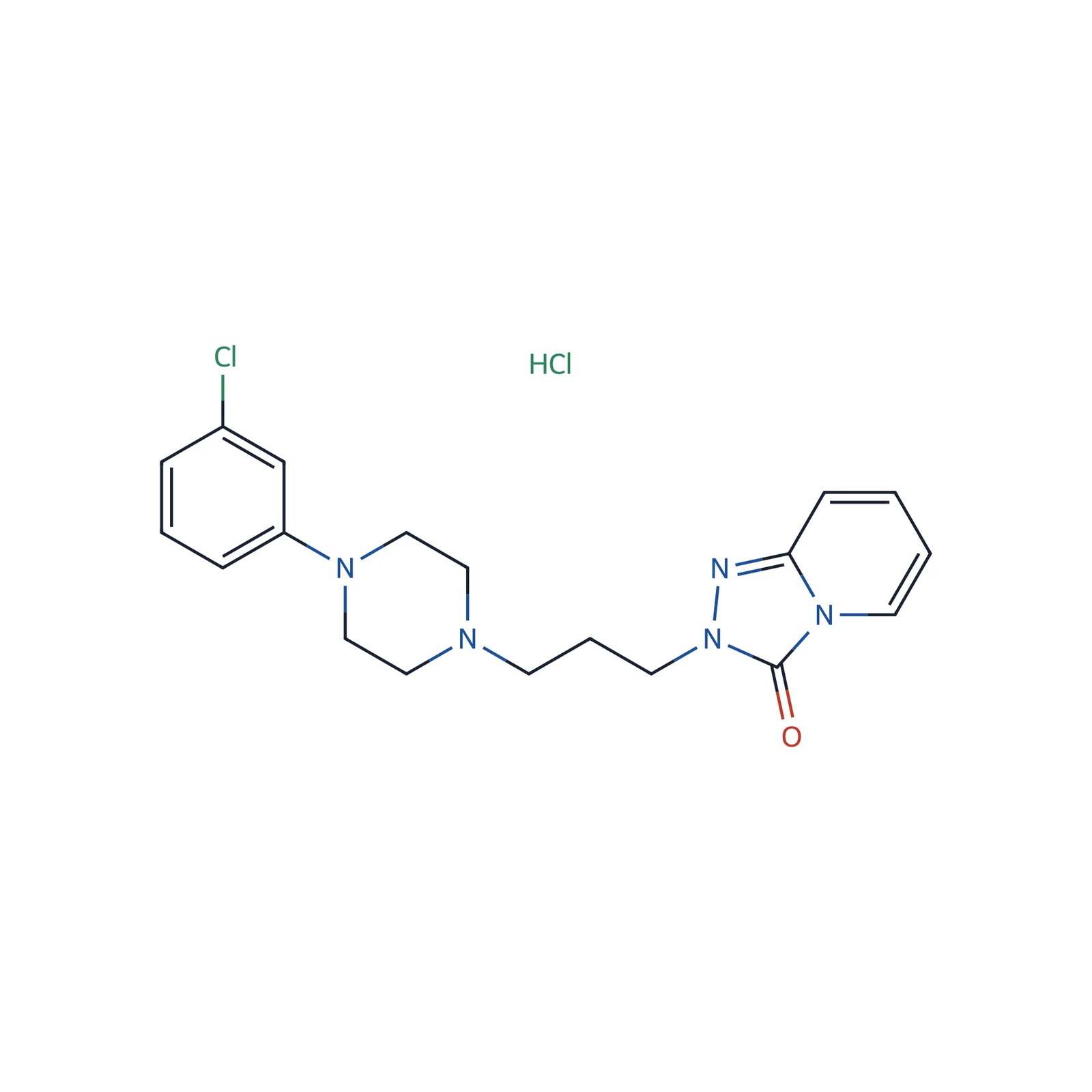 Trazodone hydrochloride CRS, 70 mg