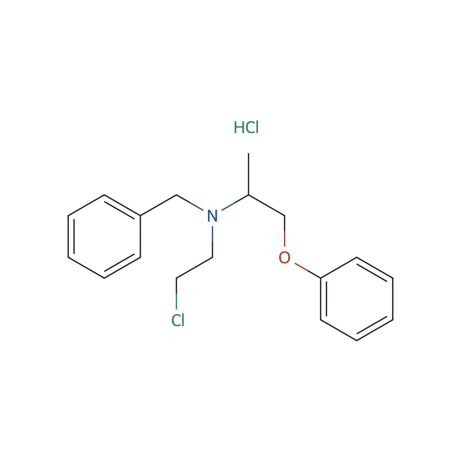 Phenoxybenzamine hydrochloride CRS, 80 mg