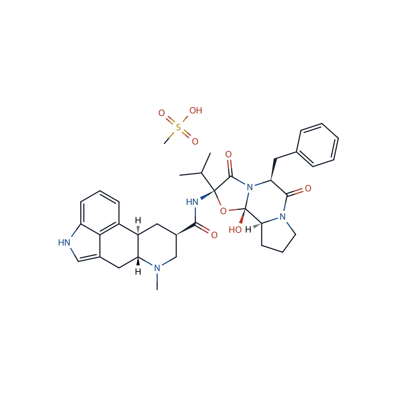 Dihydroergocristine mesilate for assay CRS, 80 mg