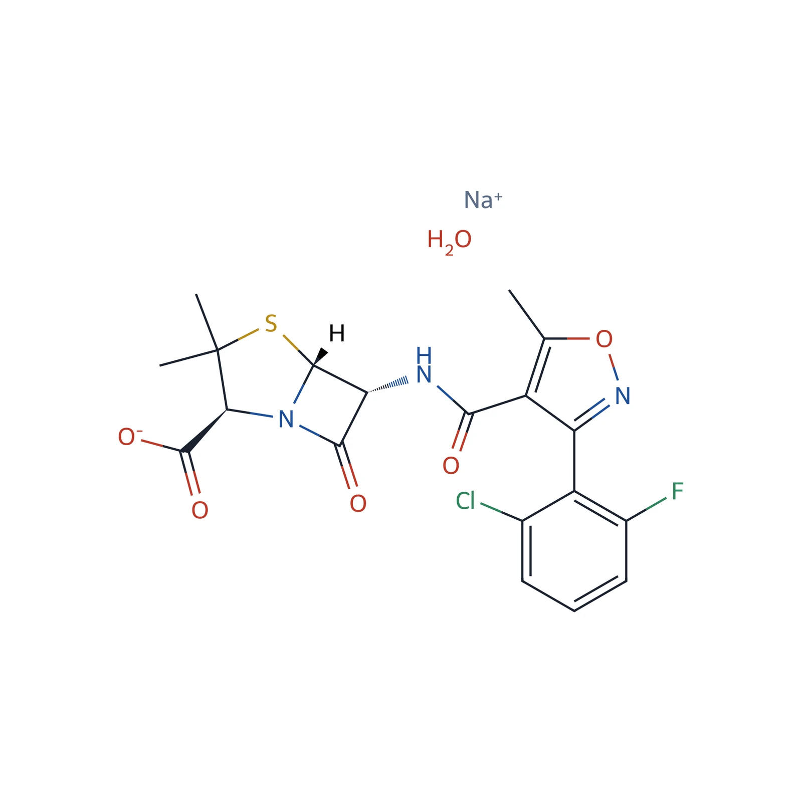 Flucloxacillin for peak identification CRS, 15 mg