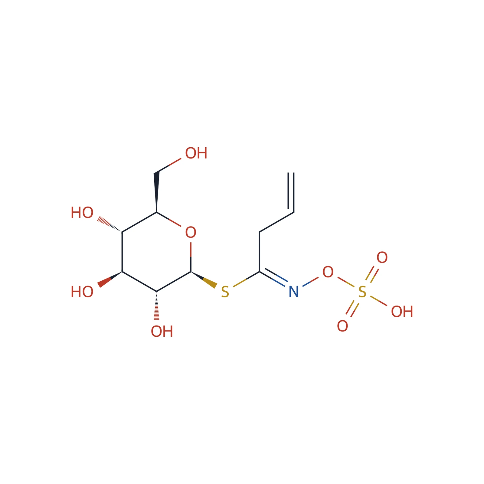 Sinigrin potassium CRS, 10 mg