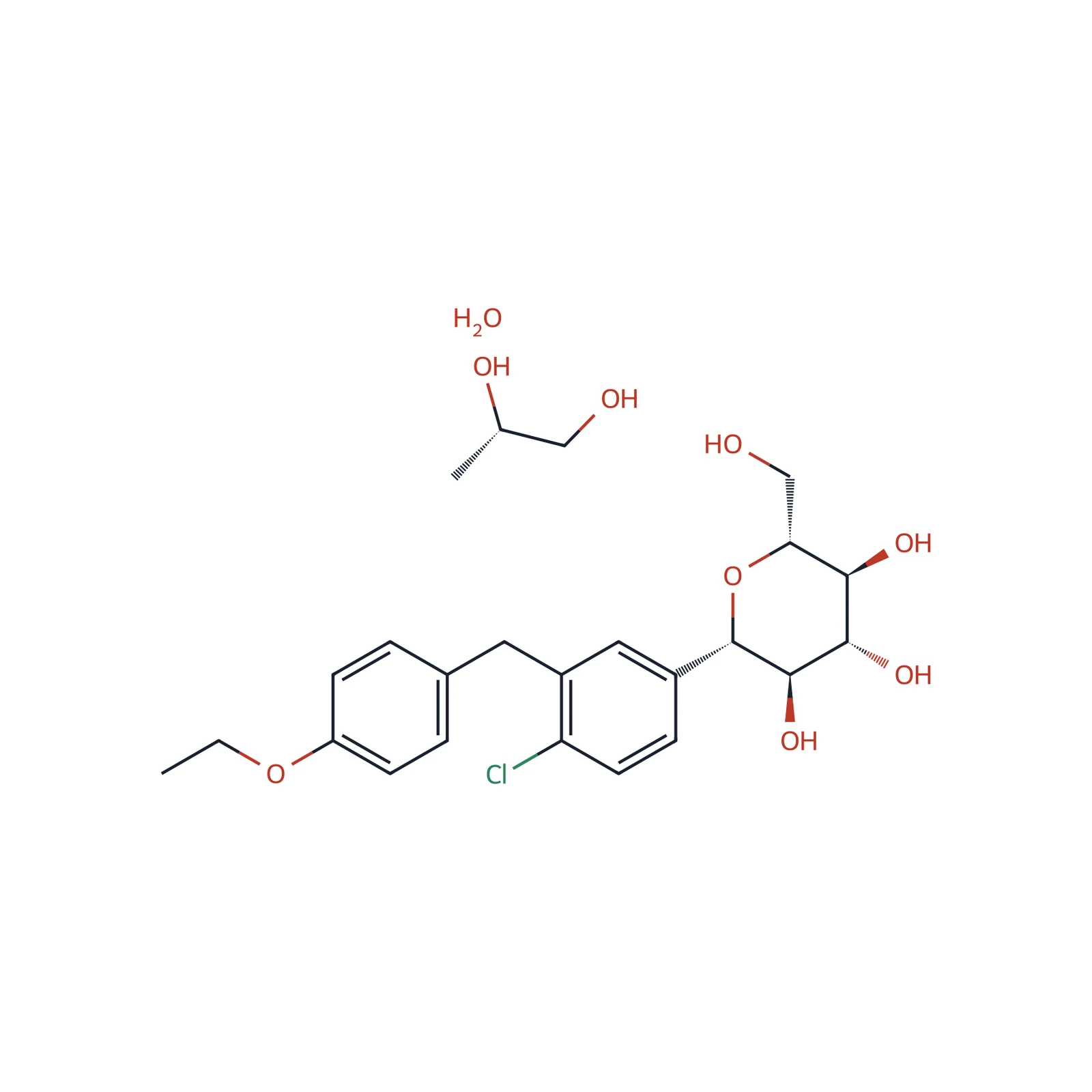Dapagliflozin propylene glycol monohydrate CRS, 120 mg