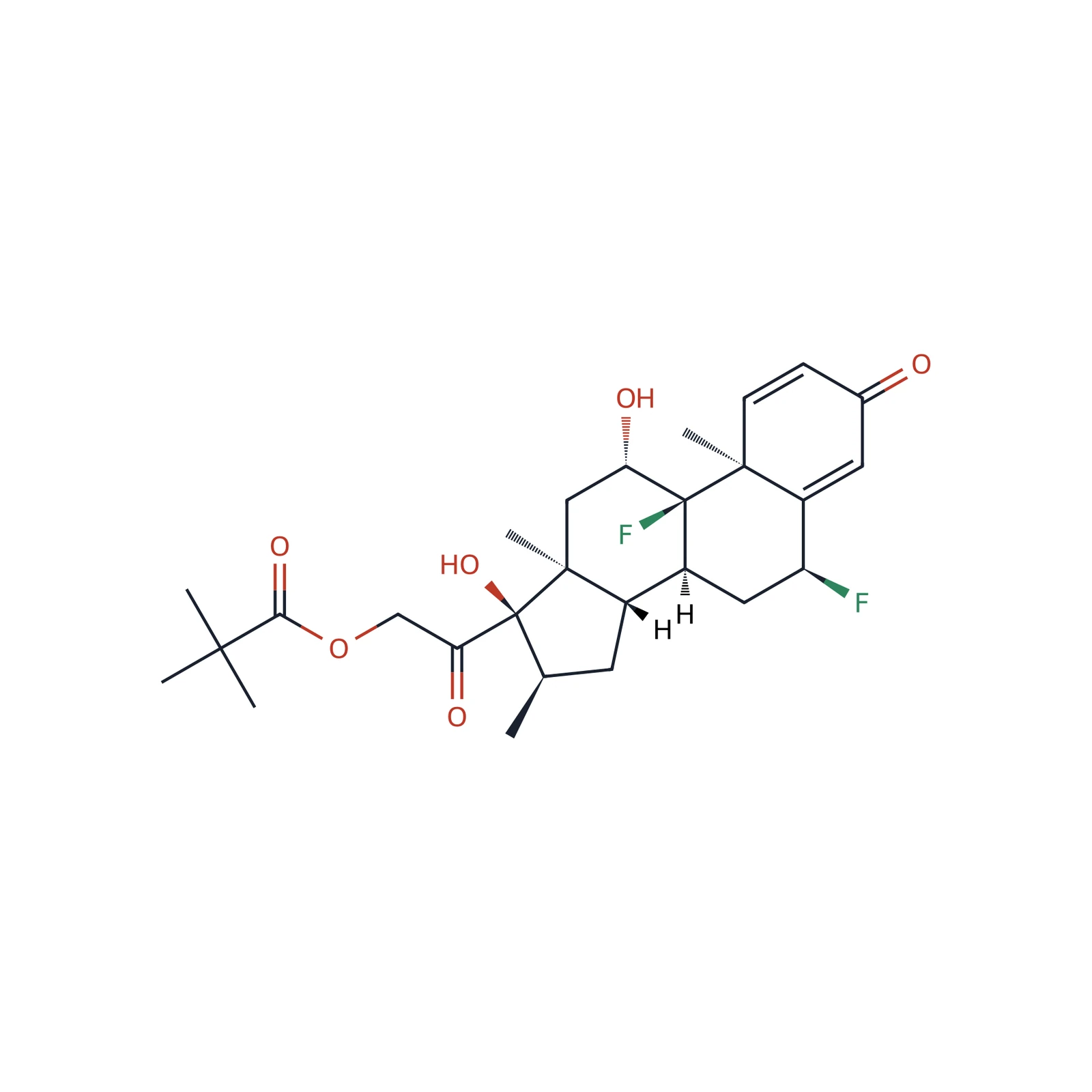 Flumetasone pivalate for id and assay CRS, 110 mg