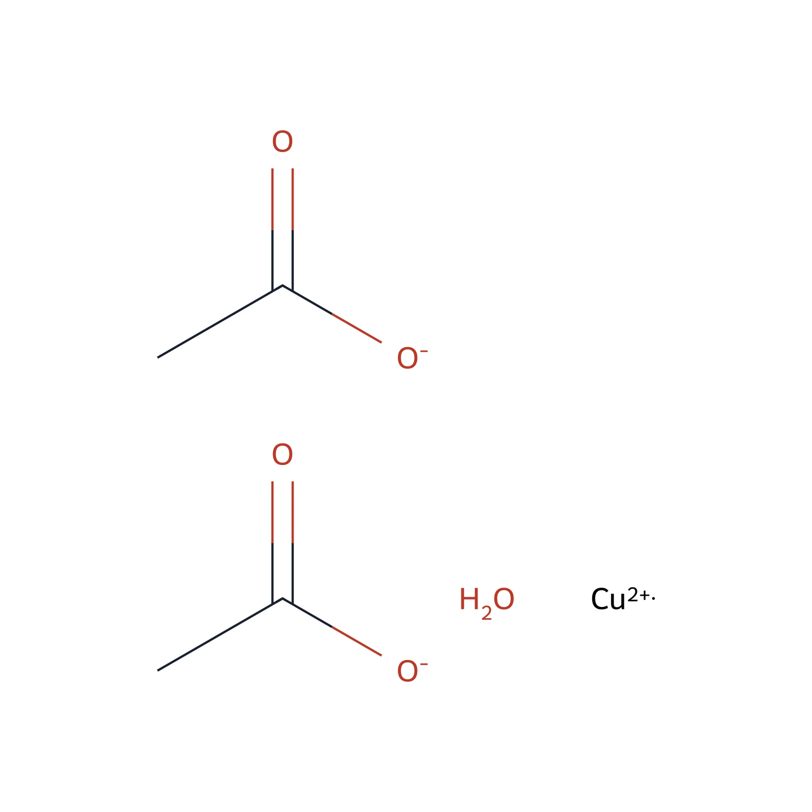 Copper acetate monohydrate CRS, 15 mg