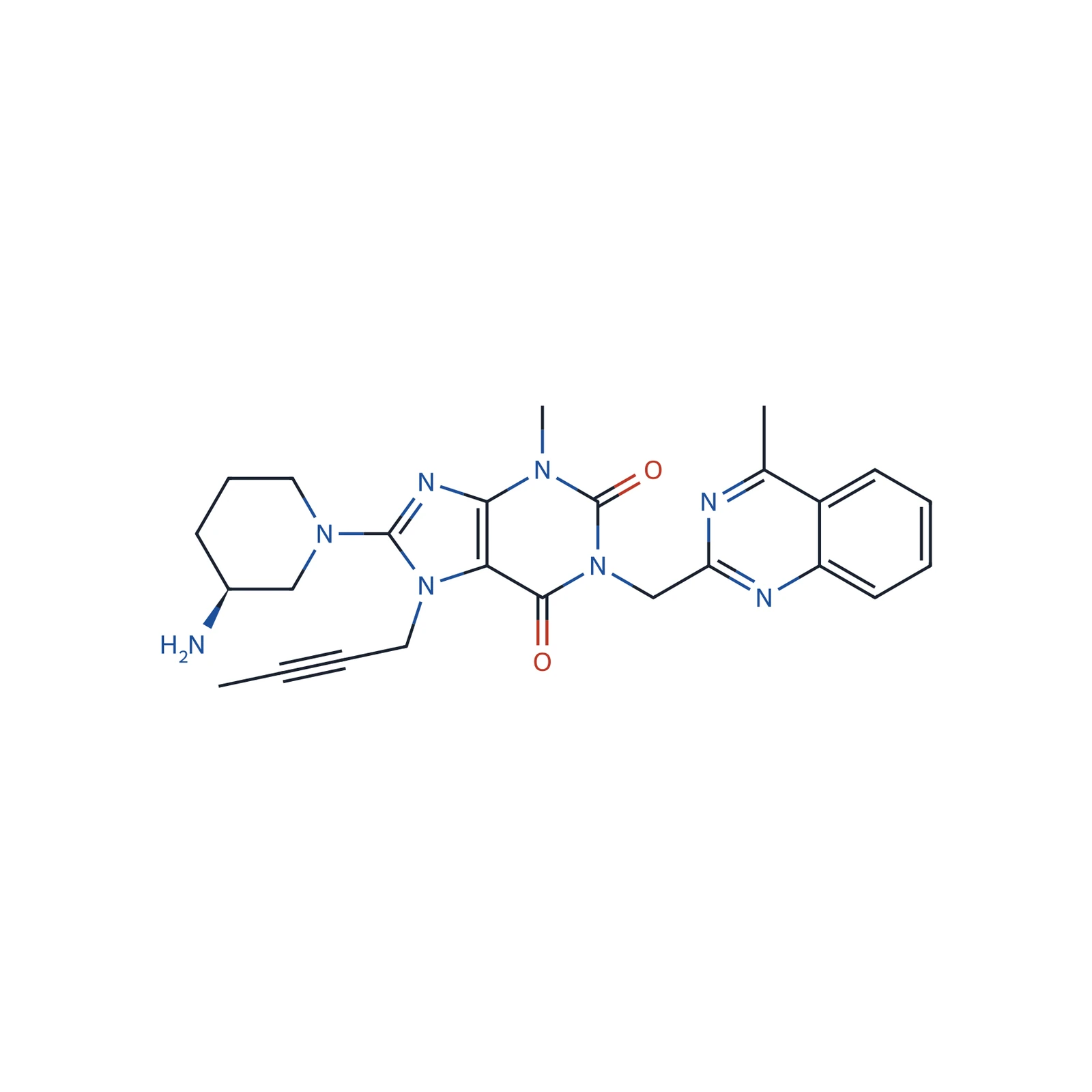 Linagliptin impurity A CRS, 10 mg