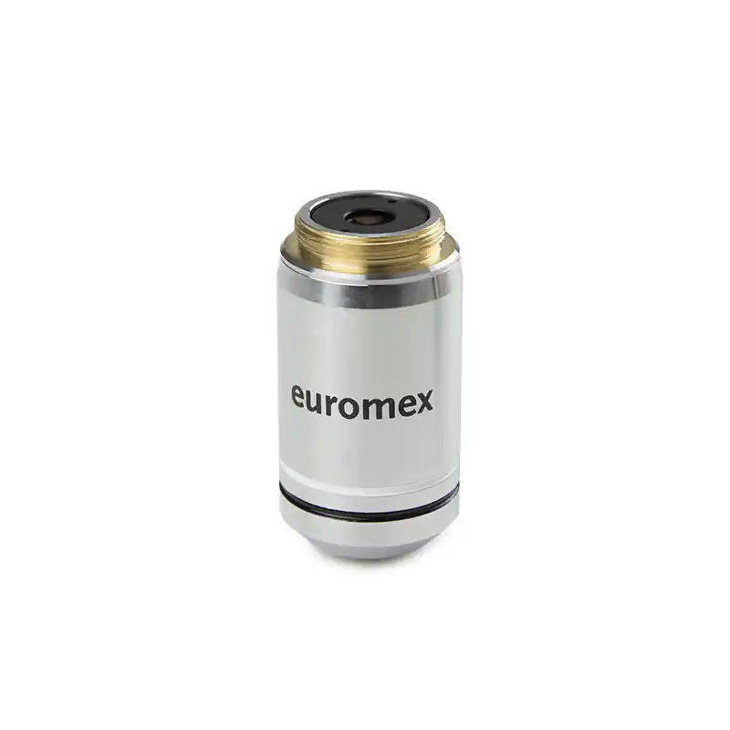 Euromex Objective IS.7400, 100x/1.30 oil immers, PLi, plan, fluarex, infinity, Spring (iScope)