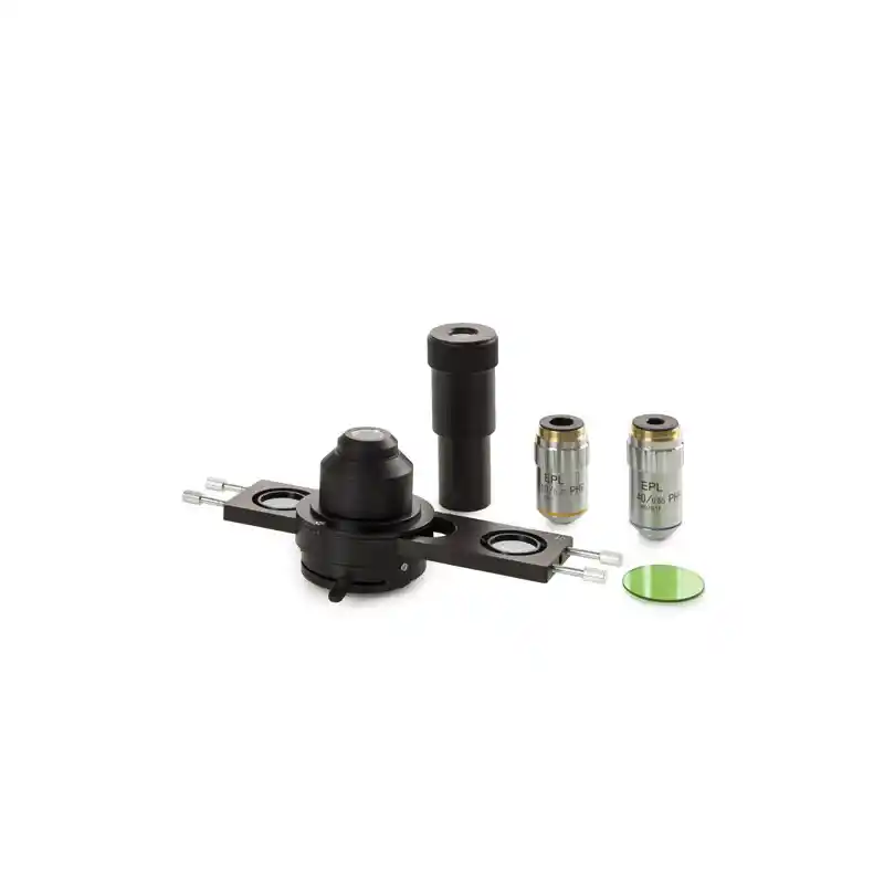 Euromex BS.9156, Phase contrast kit, Abbe, slot for slider, E-plan EPLPH 10x/S40x PH (bScope)