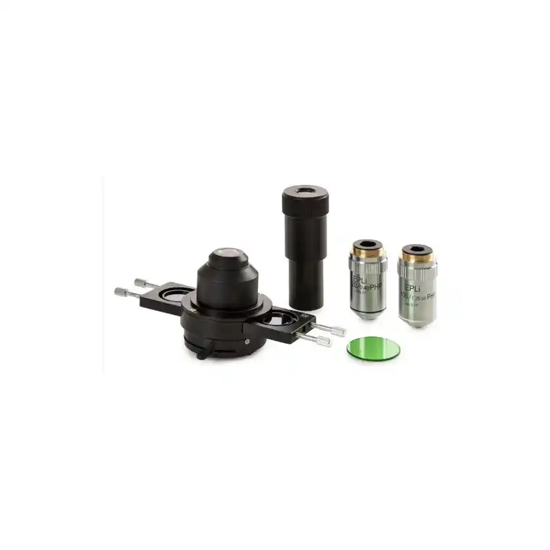 Euromex BS.9159, Phase contrast kit, Abbe, slot for slider. E-plan EPLPHi 20/S100x IOS PH (bScope)
