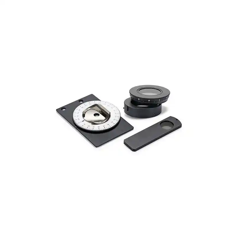 Euromex Microscopy polarization kit, slide-out analyzer small rotary unit (100x65mm) for stage, AE.5158-P (for EcoBlue, BioBlue)
