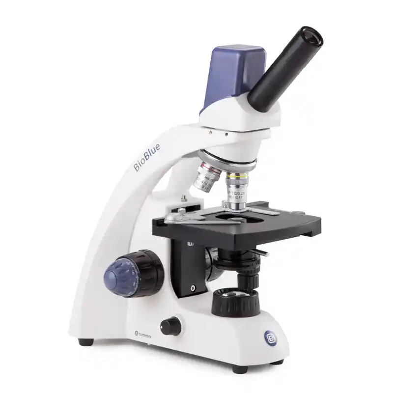 Euromex Microscope BioBlue, BB.4255, Digital, Mono, DIN, 40x-1000x, 10x/18, LED 1W