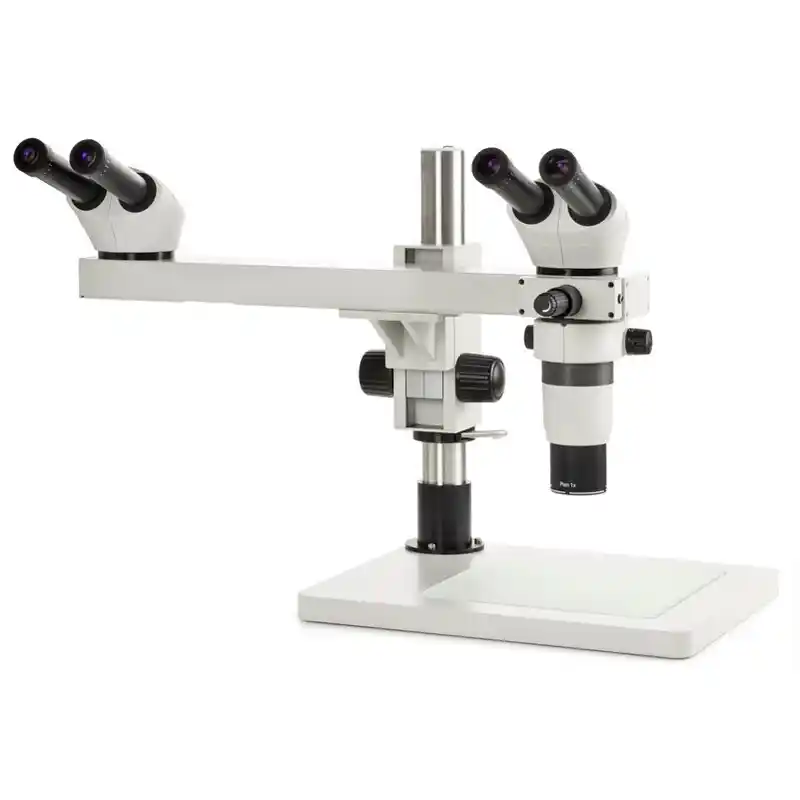 Euromex Stereo zoom microscope DZ.1604, Bino, double head system, 8-50x
