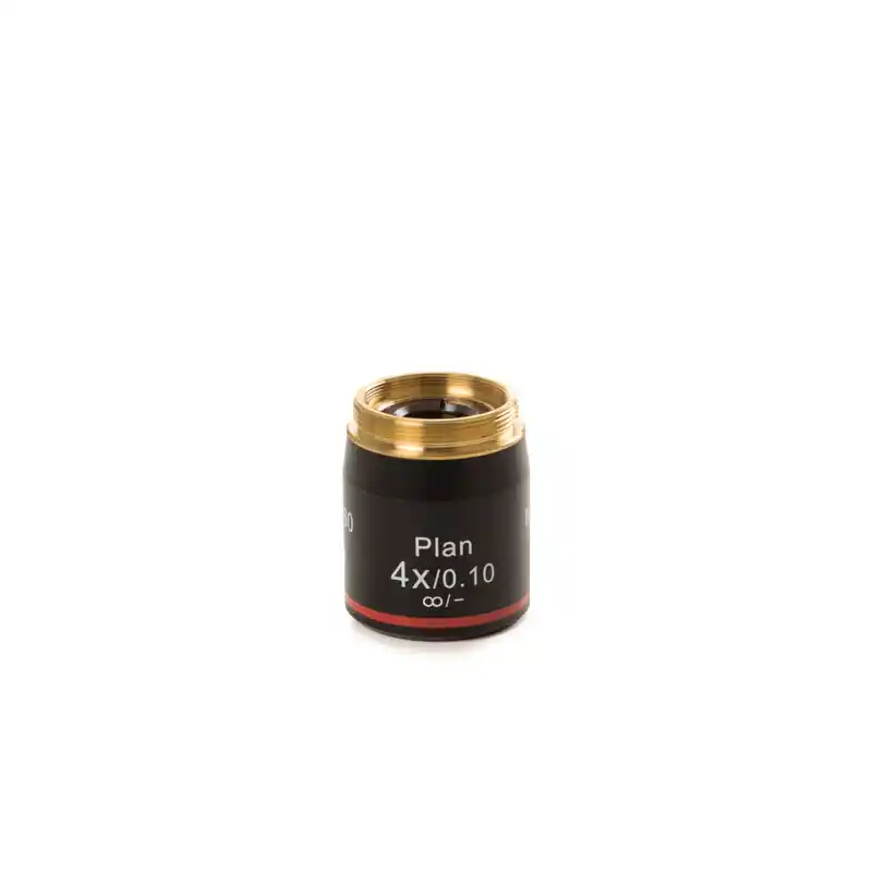 Euromex Objective, AX.7204, INFINITY EIS 60 mm, plan PLi 4x/0.10, M25, 30 mm