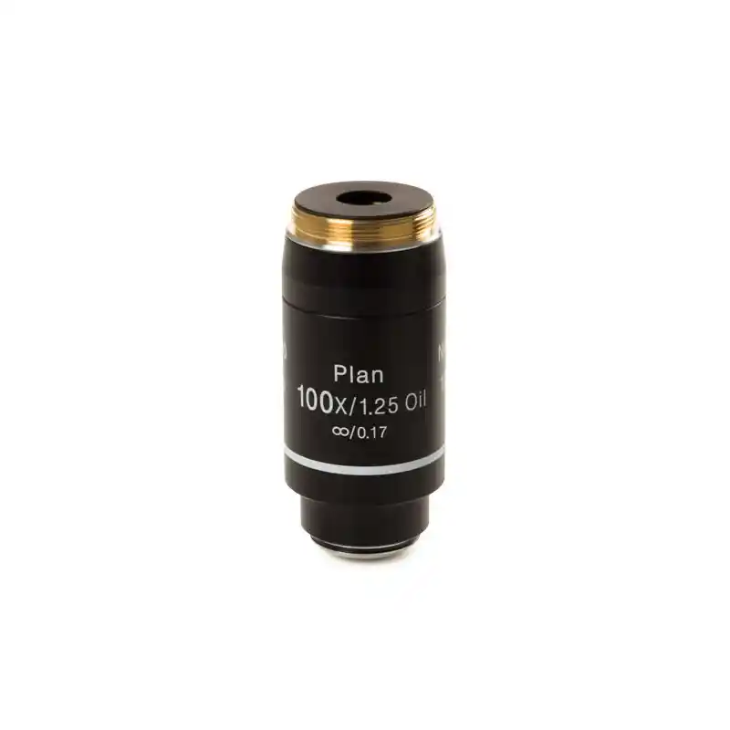 Euromex Objective, AX.7200, Infinity EIS 60 mm, plan PLi S100x/1.25 oil, M25, 0.3 mm