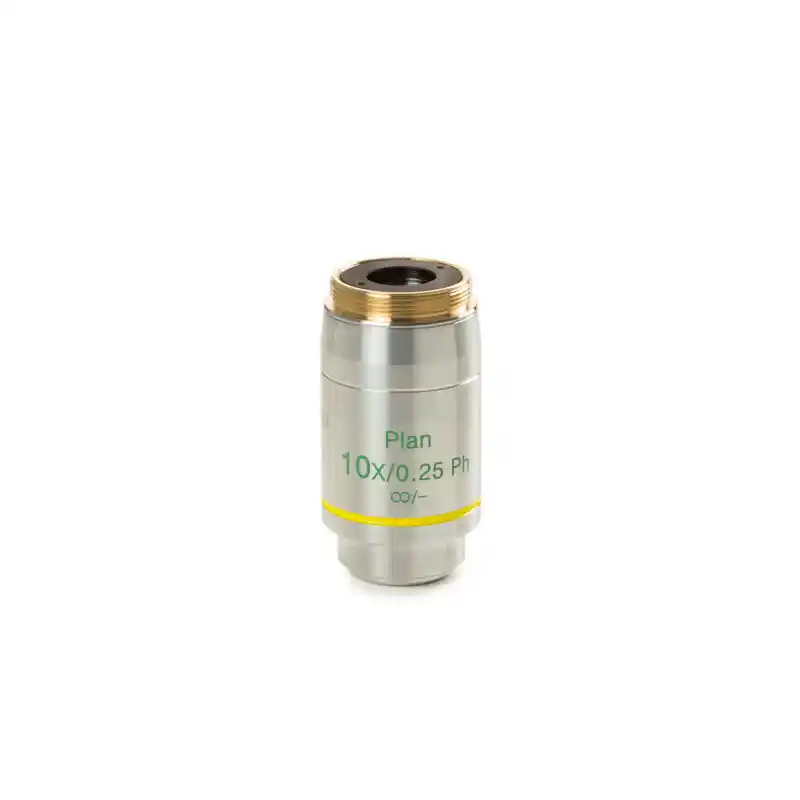 Euromex Objective, AX.7710, INFINITY EIS 60 mm, plan-PH PLPHi 10x/0.25, M25, 10.2 mm