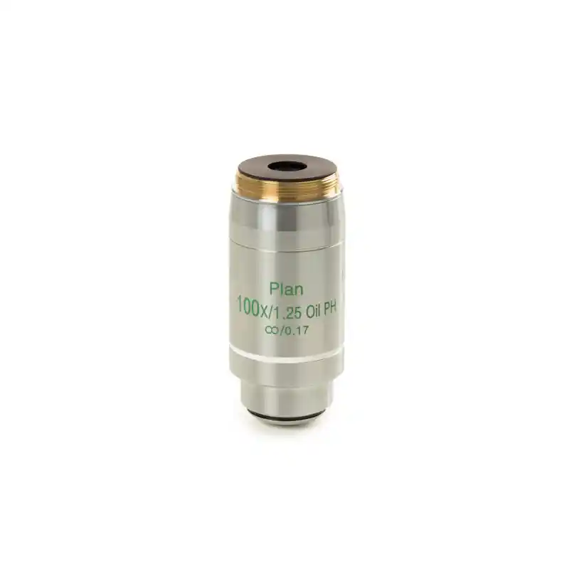 Euromex Objective, AX.7700, Infinity EIS 60 mm, plan-PH PLPHi 100x/1.25 oil, M25, 0.22 mm