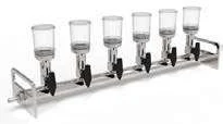 MANIFOLD 6 PLACE STAINLESS STEEL, 1/pk