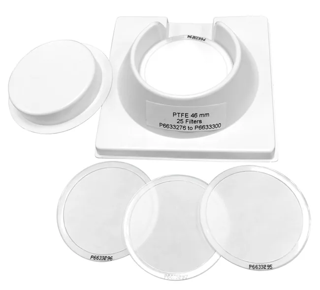 GVS PM2.5 Air Monitoring Membrane Filter, 2.0 PTFE, 46 mm PP (50/PK)