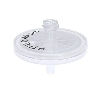 Syringe Filter, PTFE,0.45µm, 25mm, 500/Pk
