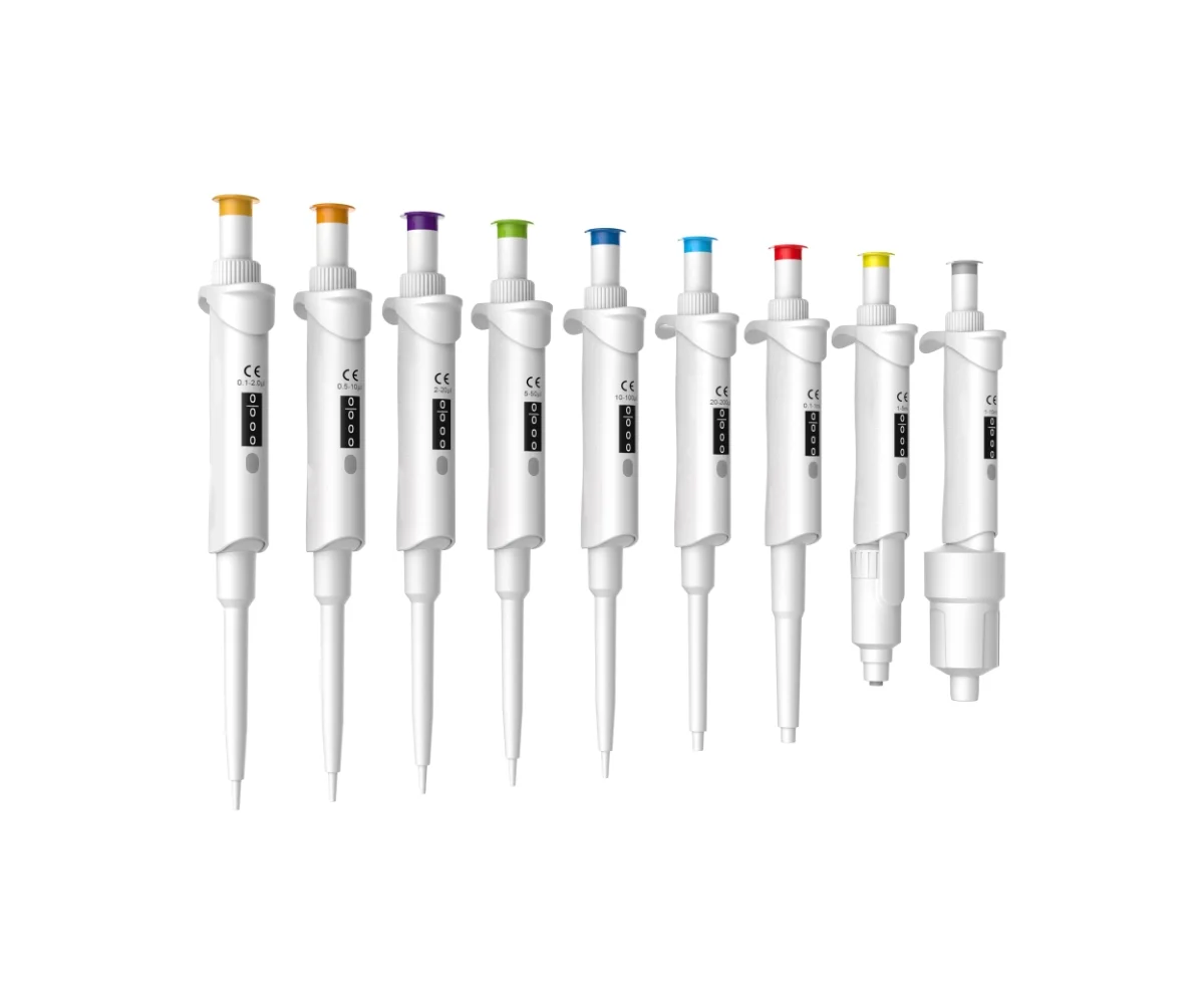 Single-channel adjustable volume 100-1000μl, 1/pk