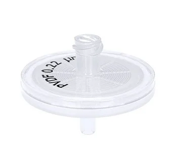 Syringe Filter, PVDF, 0.22µm, 25mm, 500/Pk