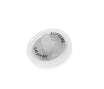 SYRINGE FLTR ABLUO SUPREME 25MM FLL/MLS PP GF/F/NY 0.7/0.45UM CLR 10/PK