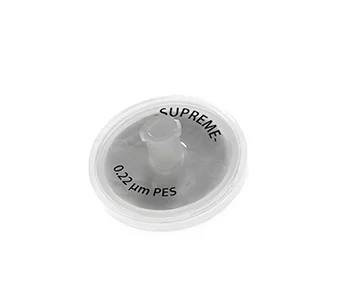 SYRINGE FLTR ABLUO SUPREME 25MM FLL/MLS PP GF/F/PES 0.7/0.22UM CLR 10/PK