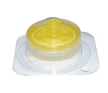 Syringe Filter, CA, 0.45µm, 25mm, 50/Pk,Yellow,Sterile