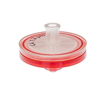 Syringe Filter, CA, 1.20µm, 25mm, 500/Pk,Red