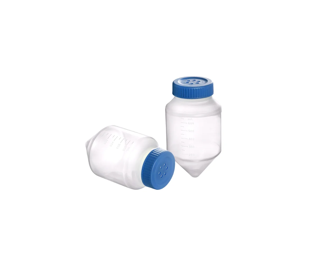 Bio reaction tubes, Conical bottom, Vent cap，Re-sealable bag packing, Sterile，15ml, 10/pk
