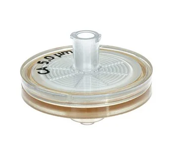 Syringe Filter, CA, 5µm, 25mm, 500/Pk,Brown