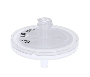 Syringe Filter, GF, 1.00µm, 25mm, 500/Pk