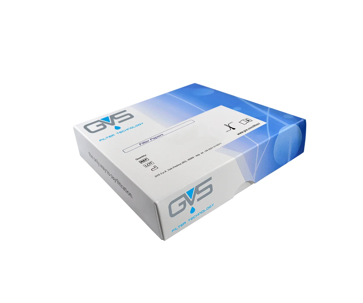 Paper filter disc diam.240mm fast glass fiber FA 1, 6um retention GVS 50 pc, Glass Fibre, 50/pk