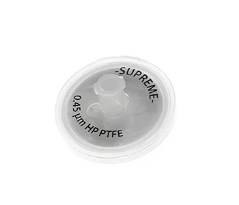 SYRINGE FLTR ABLUO SUPREME 25MM FLL/MLS PP GF/F/PTFE HYPHILIC 0.7/0.45UM CLR 10/PK