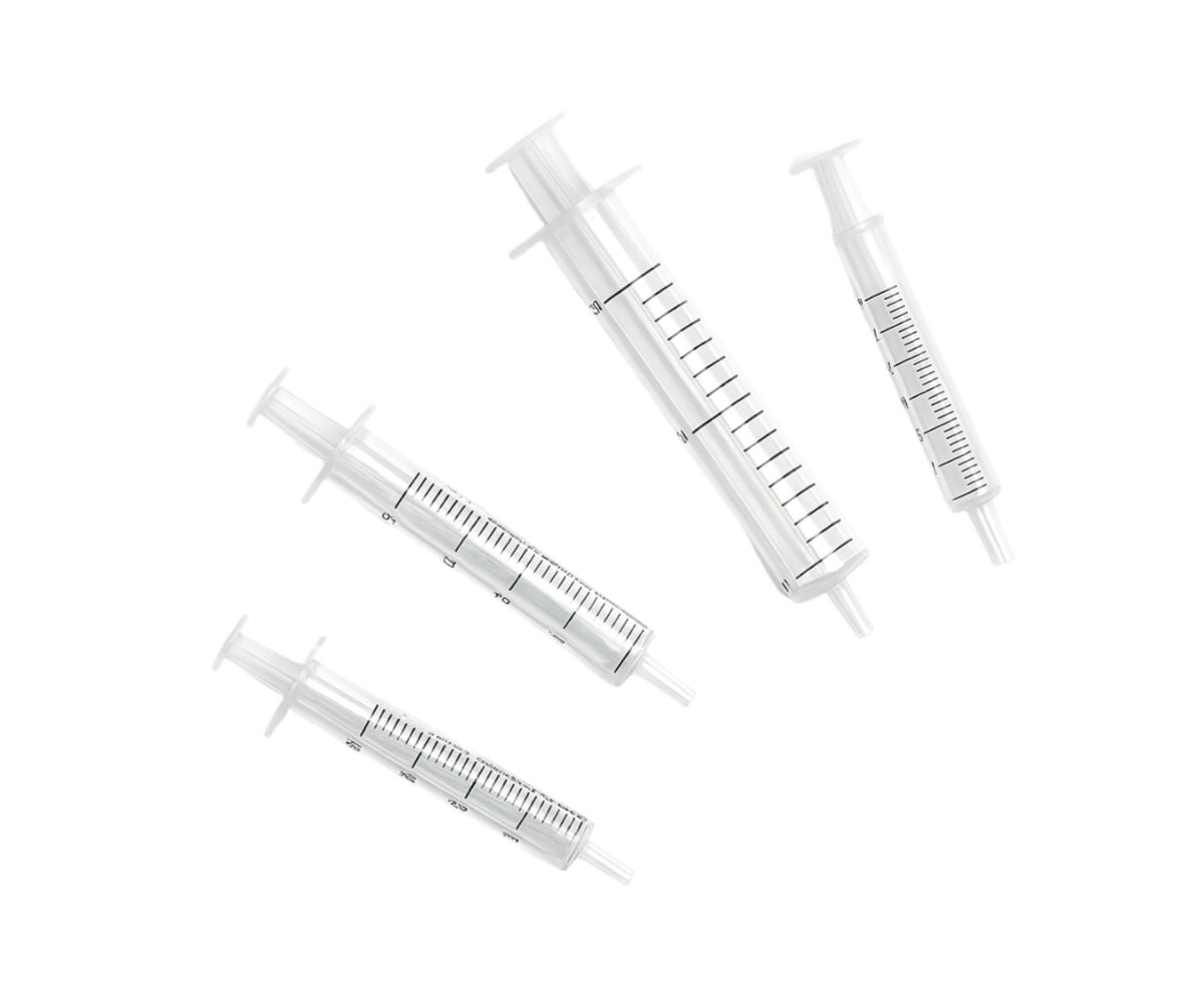 2 pieces disposable syringe,2 ML (3 ML) Luer slip CENTRIC sterile EO