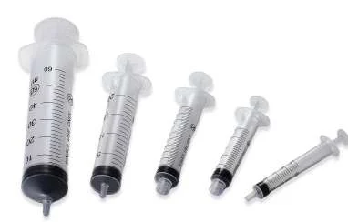 PFAS Free, Disposal Plastic Syringe,1ml,Luer lock, No Sterile, Bulk Pack, with inner paper box,100pcs/inner box, 48 box per case