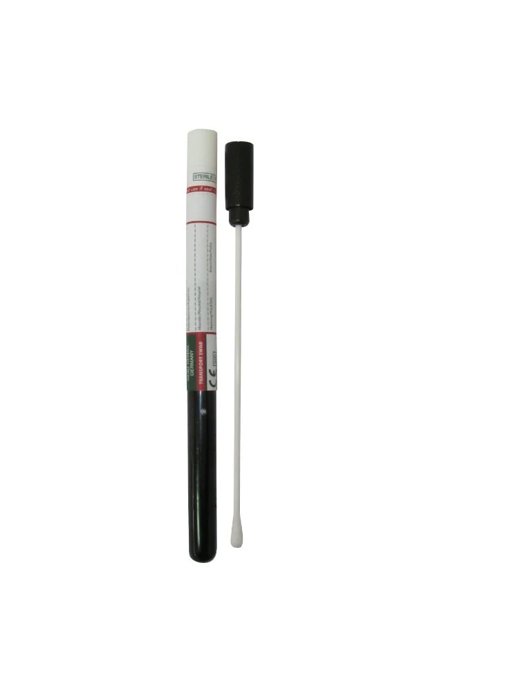 TS-Swab PL Amies charcoal, steril, with Amies-Medium, with charcoal, microbiological transport-set