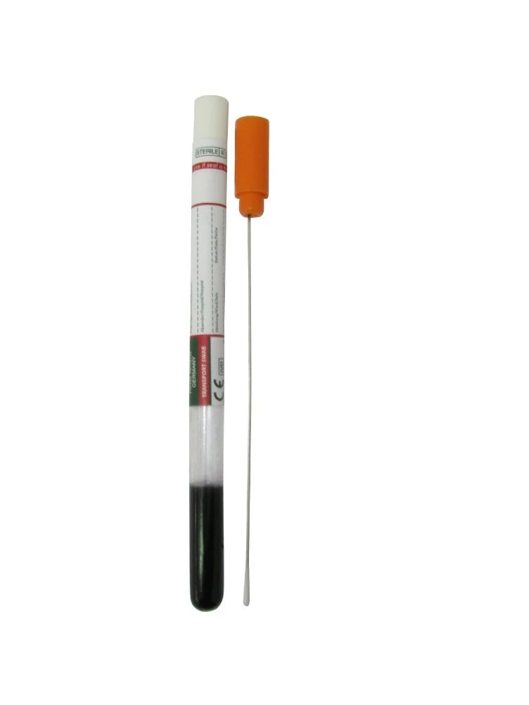 TS-Swab Alu Amies Charcoal, sterile, with Amies-Medium, with charcoal, microbiological transport-set