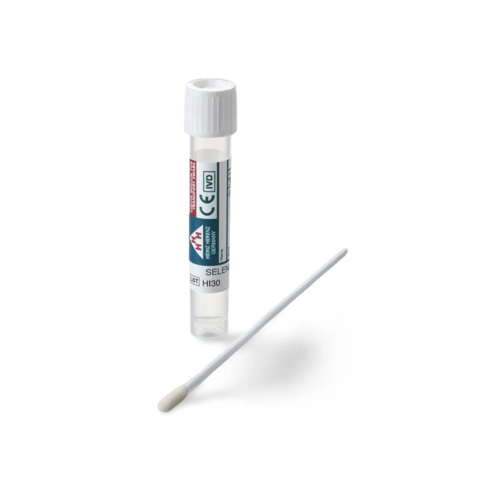 LMS-Swab Selenite, foam swab, standard tip, white screw cap