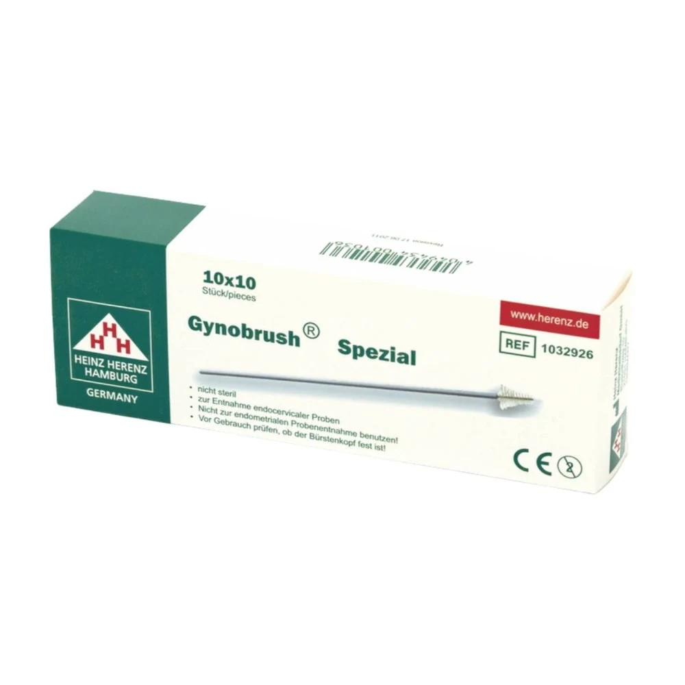 Gynobrush® special, approx. 20 cm long, non-sterile, special designed head,, 8000 pcs/outer carton