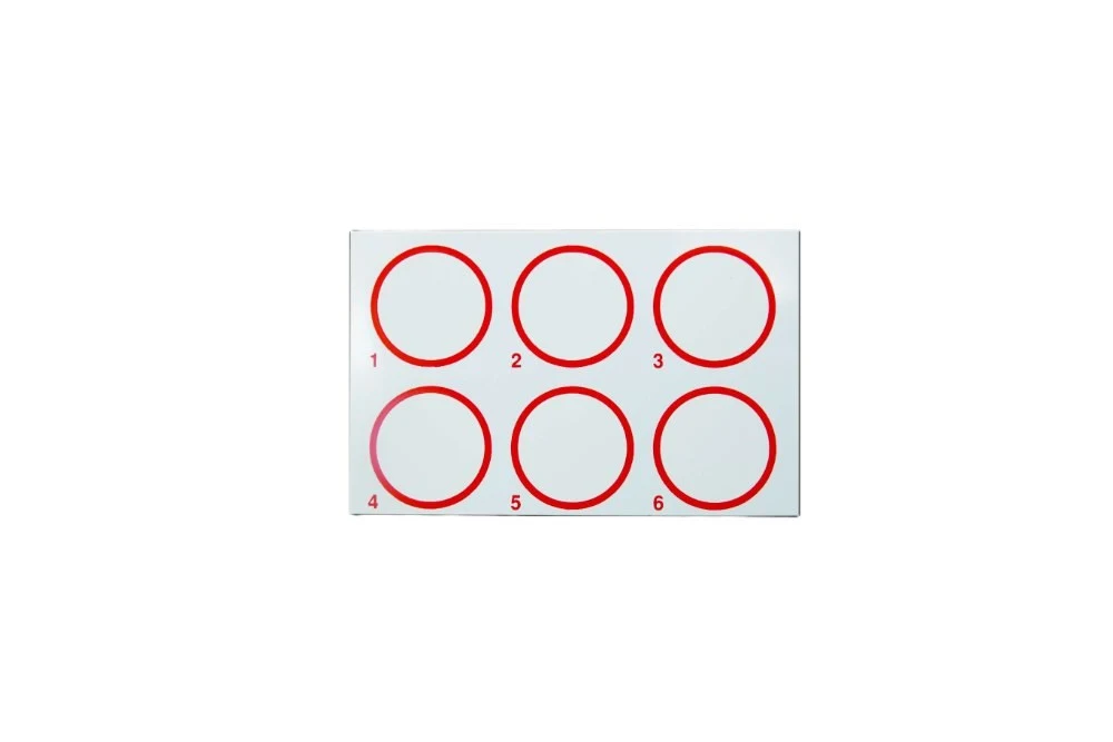 Test cards, PVC card white