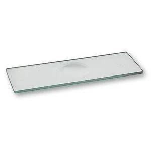 Microscopic slides with cavity, with 1 cavity