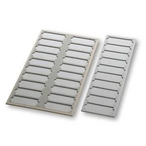 Slide storage map, for 20 slides