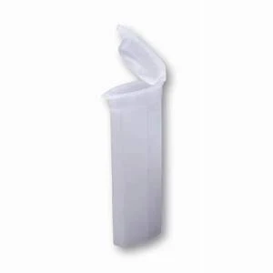 Storage and transport box white, for 2 slides, plastic, with vents