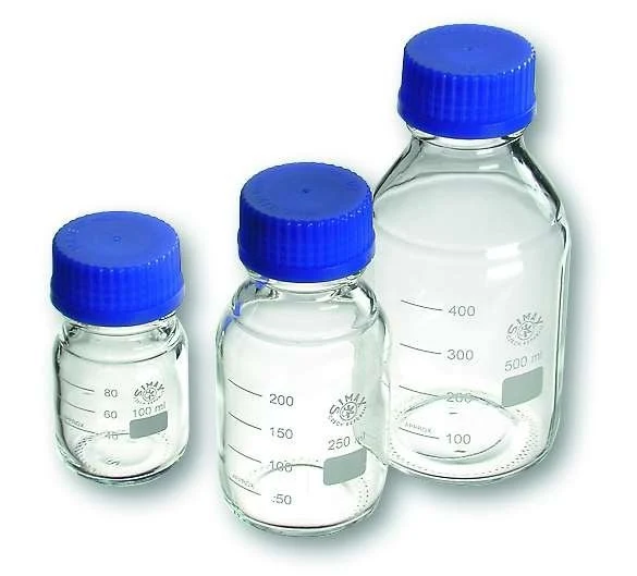 Safety laboratory bottles – amber glass, 1,000 ml