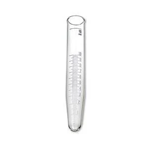 Centrifuge tubes Z4, with rim, sodalime glass, 112 x 17 mm, graduated, 15 ml, longconical