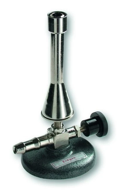 Teclu gas burner with needle valve, for natural gas