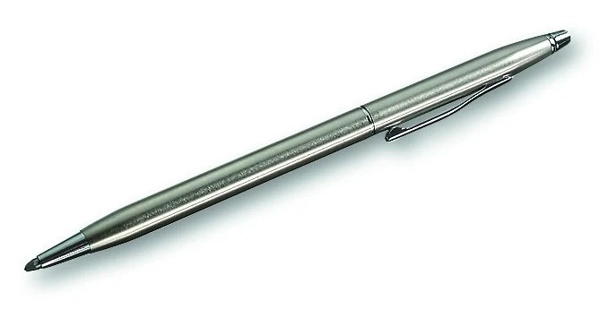 Diamond writer, appearance like a pen, in etui